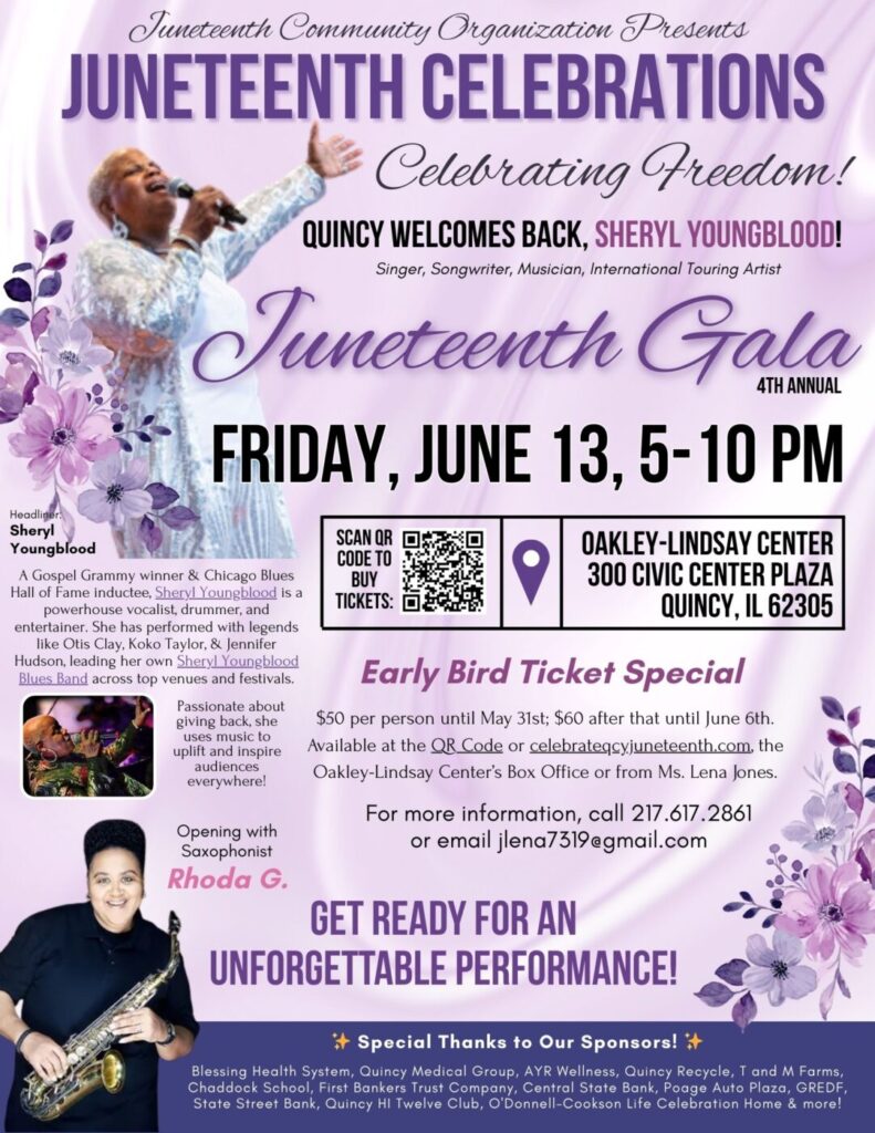 Celebrate 2025 Juneteenth at the Quincy Gala